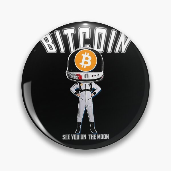Item preview, Big Head Bitcoin BTC Moon Man Cryptocurrency See You On The Moon  designed and sold by Sujitra  Romyen.