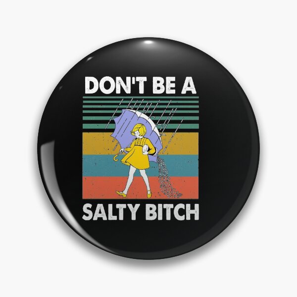 Item preview,  Don't Be A Salty Bitch Rain T-shirt designed and sold by trathai1012.