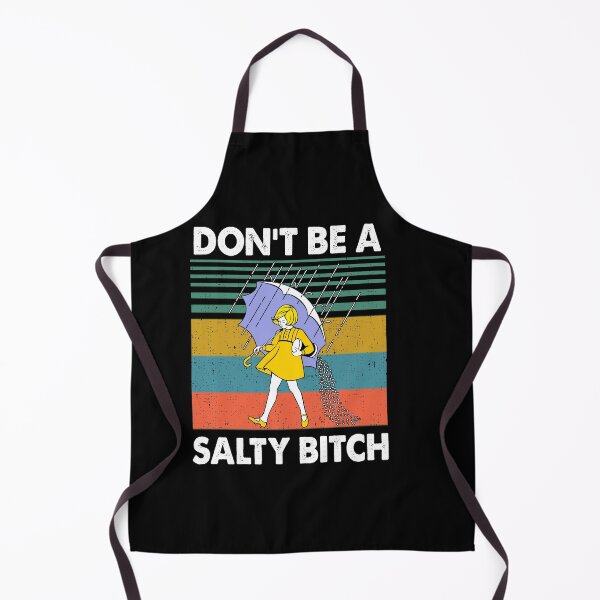 Item preview,  Don't Be A Salty Bitch Rain T-shirt designed and sold by trathai1012.