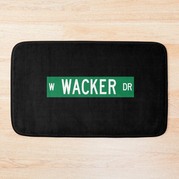 Item preview, W Wacker Dr - Chicago street sign designed and sold by Primotees.