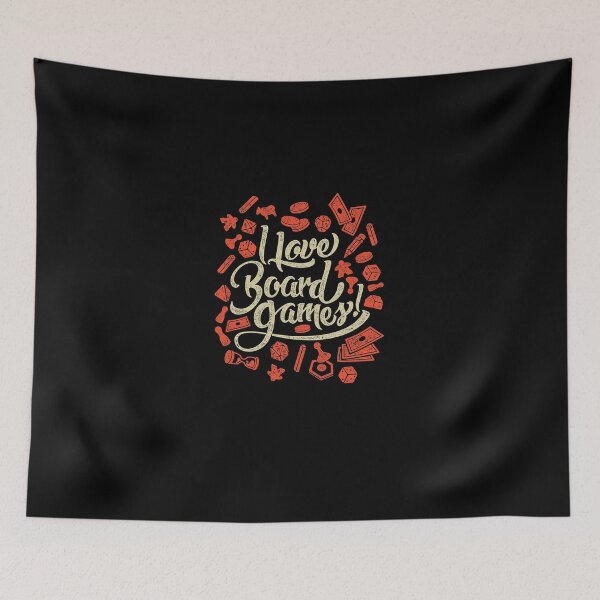 Item preview, I Love Board Games Shirt designed and sold by hoannguyen90.