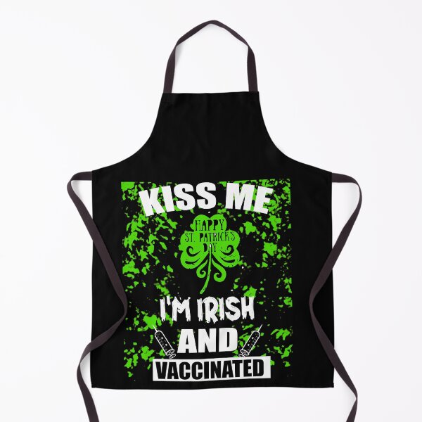 Item preview, Kiss Me I'm Vaccinated St Patrick's Day Gift designed and sold by ilias13.