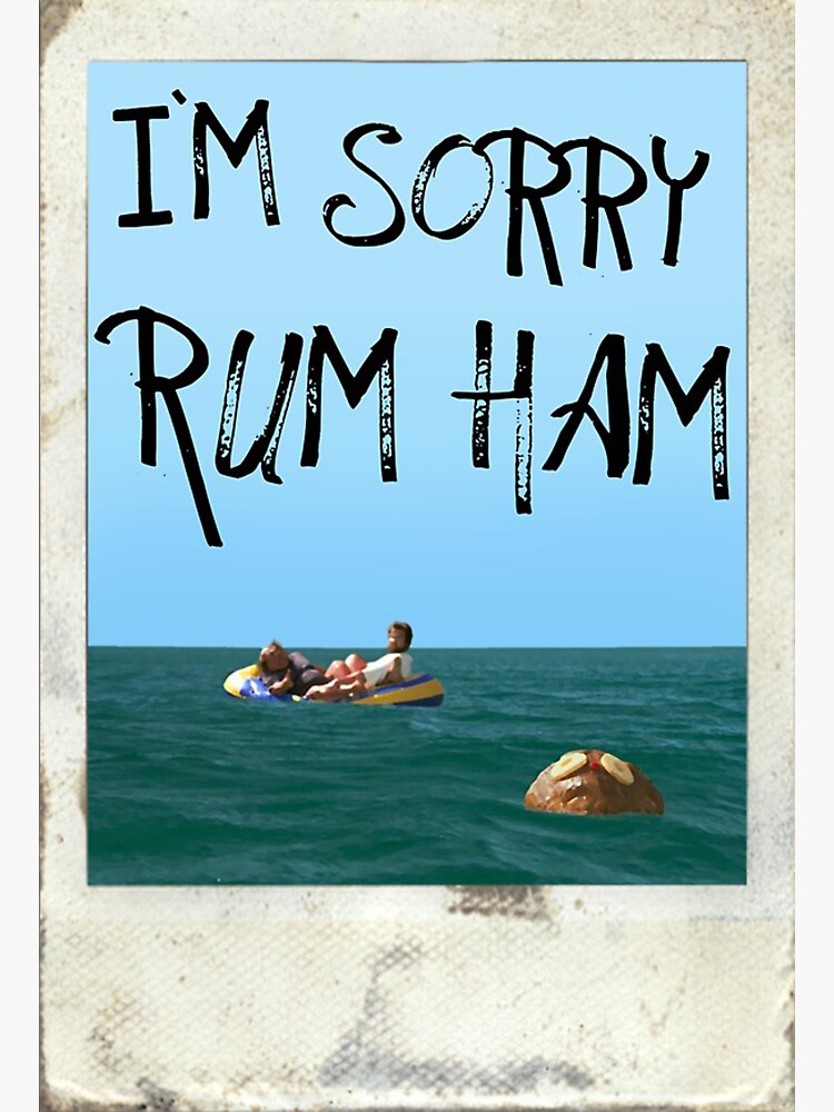 "I'M SORRY RUM HAM ALWAYS SUNNY QUOTE SHIRT, ITS ALWAYS SUNNY IN