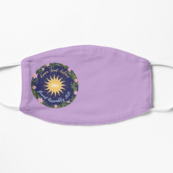 Grand Assembly Design 2021 (purple) Flat Mask