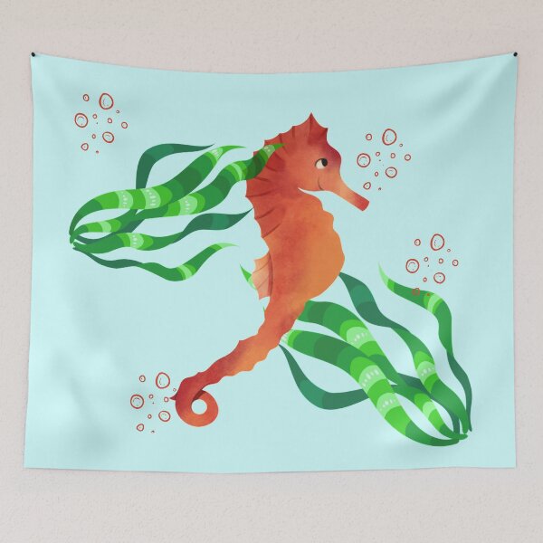 Item preview, Watercolor seahorse designed and sold by PF-creations.