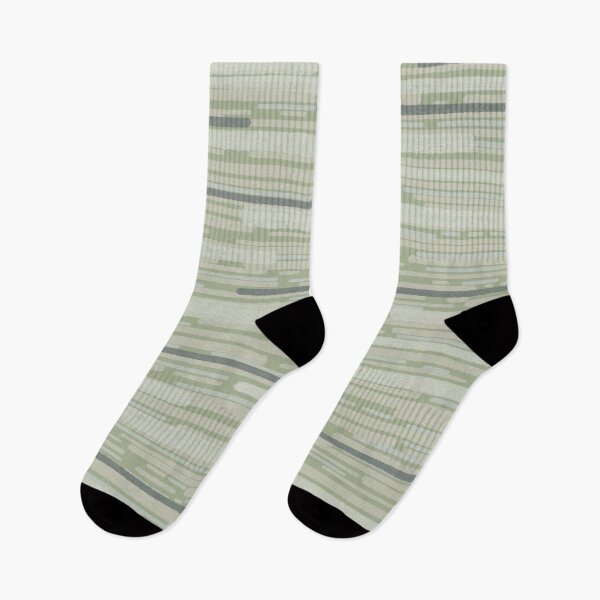 Item preview, Sage Green Mid Century Modern Abstract Textured Mesh Pattern designed and sold by kierkegaard.