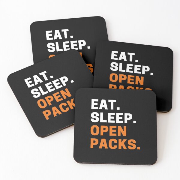 Item preview, Eat Sleep Open Packs - Moments designed and sold by reallyrealnow.