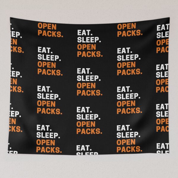 Item preview, Eat Sleep Open Packs - Moments designed and sold by reallyrealnow.