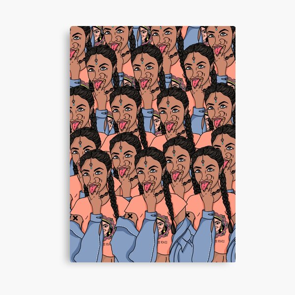 Brown Girl Kali Canvas Print