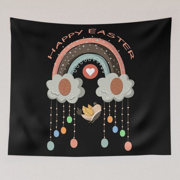 Item preview, Rainbow Happy Easter designed and sold by Astralia.