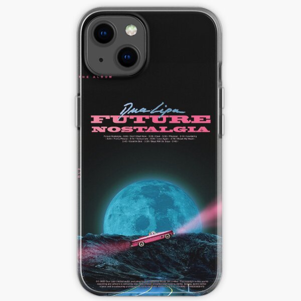 Dua MoonLipa Nostalgie iPhone Flexible Hülle