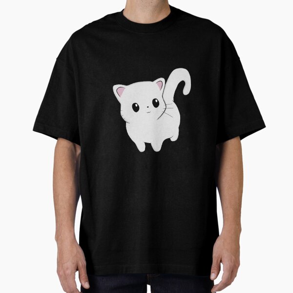 Item preview, Cute Kawaii White Kitty  designed and sold by KewtDesigns.