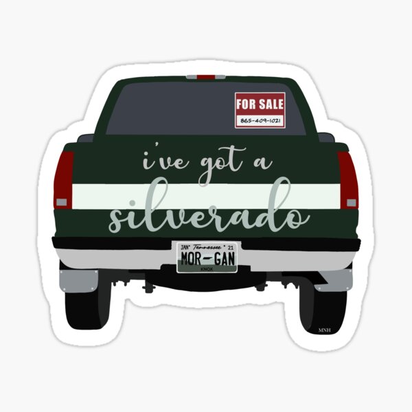 Silverado For Sale Sticker