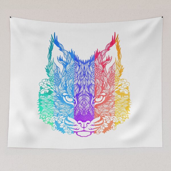 Item preview, ranbow ragamuffin cat designed and sold by ompongalfina.