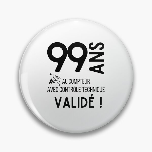 Item preview, 99 years on the clock with validated technical control humor gift for birthday designed and sold by TeeJfm.