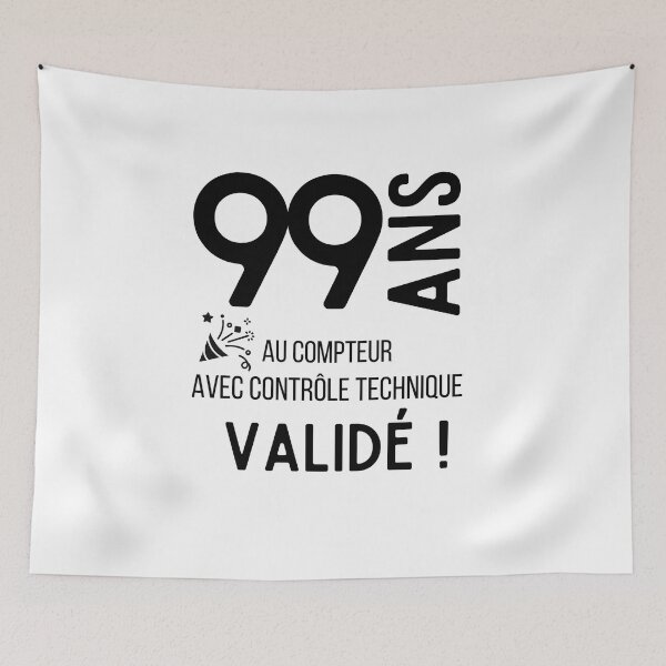Item preview, 99 years on the clock with validated technical control humor gift for birthday designed and sold by TeeJfm.