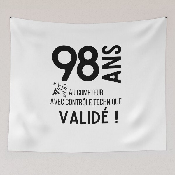 Item preview, 98 years on the clock with validated technical control humor gift for birthday designed and sold by TeeJfm.