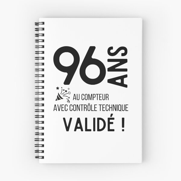 Item preview, 96 years old on the clock with validated technical control humor gift for birthday designed and sold by TeeJfm.