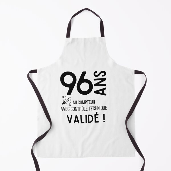 Item preview, 96 years old on the clock with validated technical control humor gift for birthday designed and sold by TeeJfm.