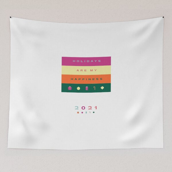 Item preview, Colorful Stripes Bold Typography holidays designed and sold by fosterahope.