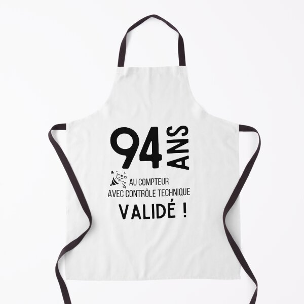 Item preview, 94 years old on the clock with validated technical control humor gift for birthday designed and sold by TeeJfm.