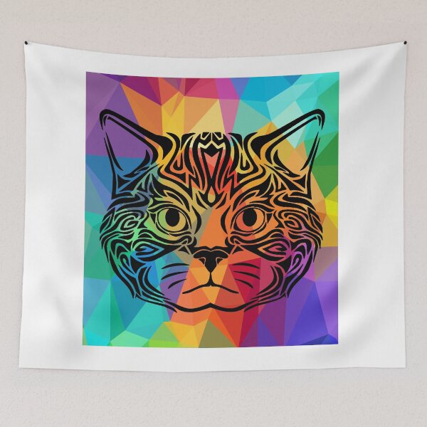 Item preview, ranbow cat designed and sold by ompongalfina.