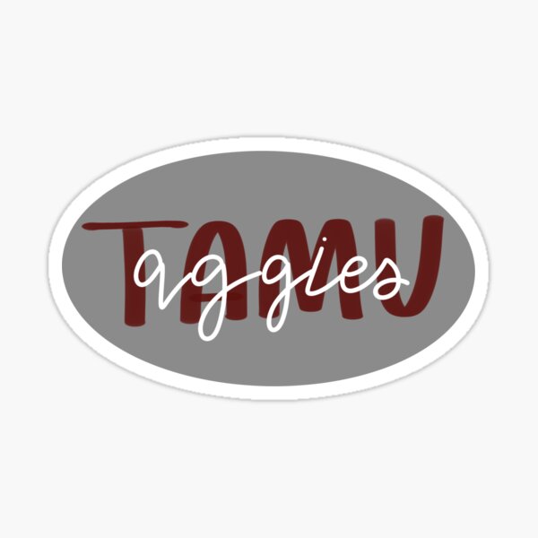 Gig’em Aggies  Sticker for Sale by macieriley