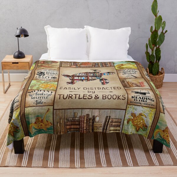 Item preview, Easily Distracted By Turtles And Books-gigapixel designed and sold by Fufufuru.