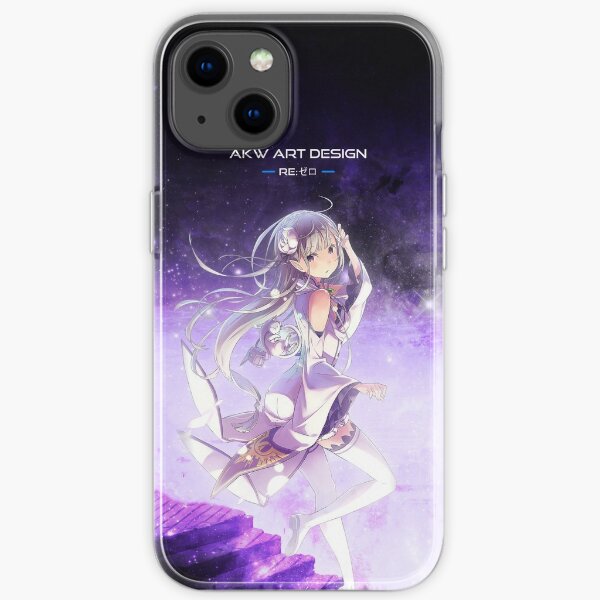 《Emilia-tan》 Re:Zero kara Hajimeru Isekai Seikatsu iPhone Soft Case