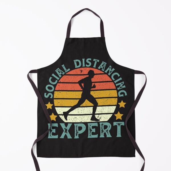 Item preview, Funny Running Social Distancing Expert designed and sold by DreamColor.