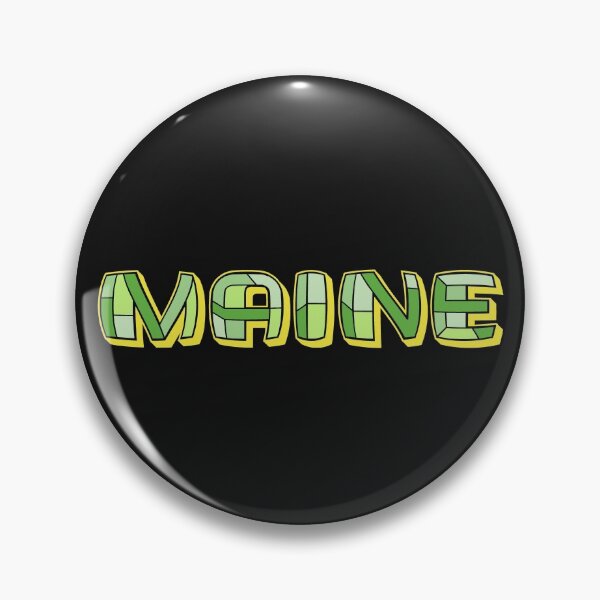 Item preview, Maine - Green designed and sold by Chubuter.