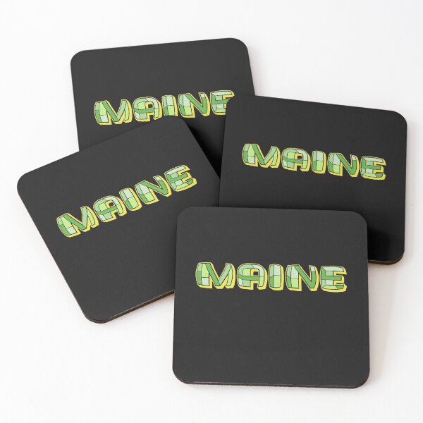 Item preview, Maine - Green designed and sold by Chubuter.