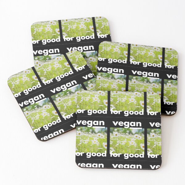 Item preview, Vegan for Good, Daisies, Animal rights, Vegan health products designed and sold by ZenArt-Fern.