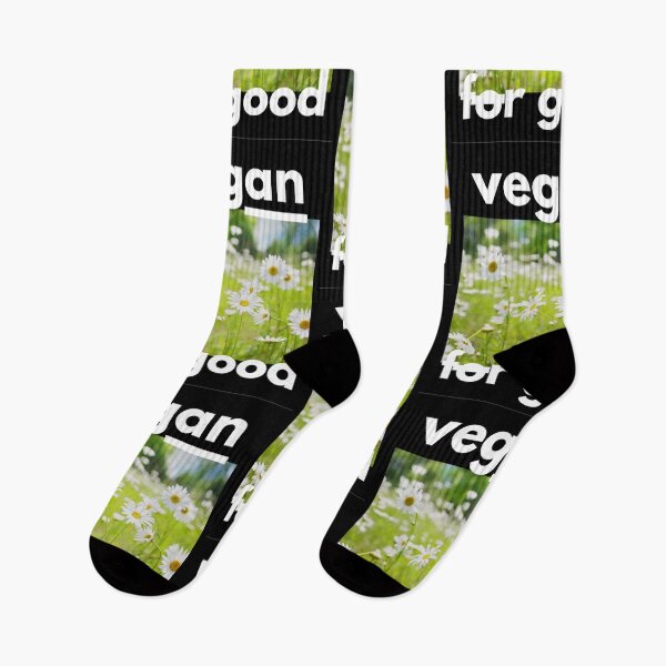Item preview, Vegan for Good, Daisies, Animal rights, Vegan health products designed and sold by ZenArt-Fern.