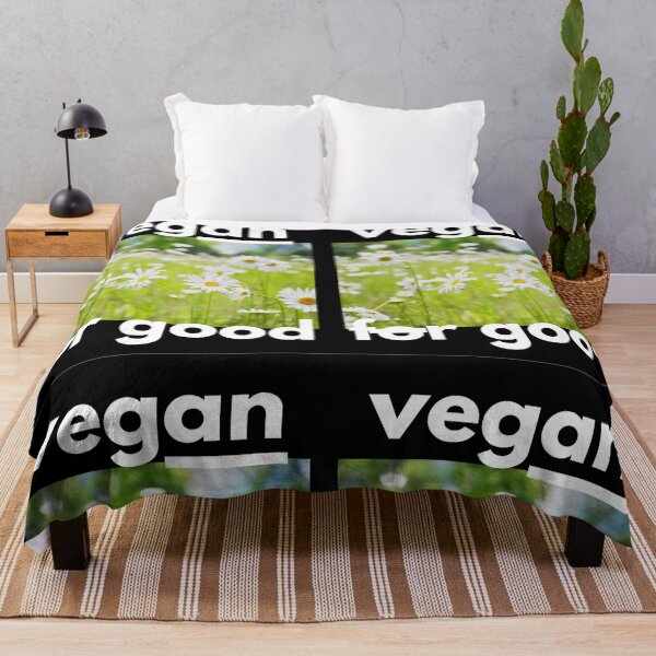 Item preview, Vegan for Good, Daisies, Animal rights, Vegan health products designed and sold by ZenArt-Fern.
