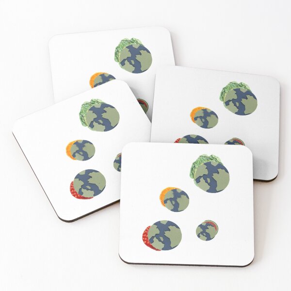 Item preview, Fruits and vegetables earth designed and sold by RealMuslamic.
