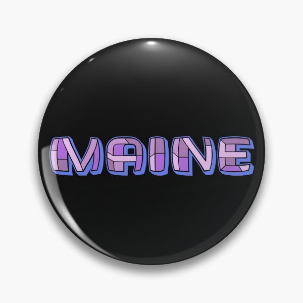 Item preview, Maine - Purple designed and sold by Chubuter.
