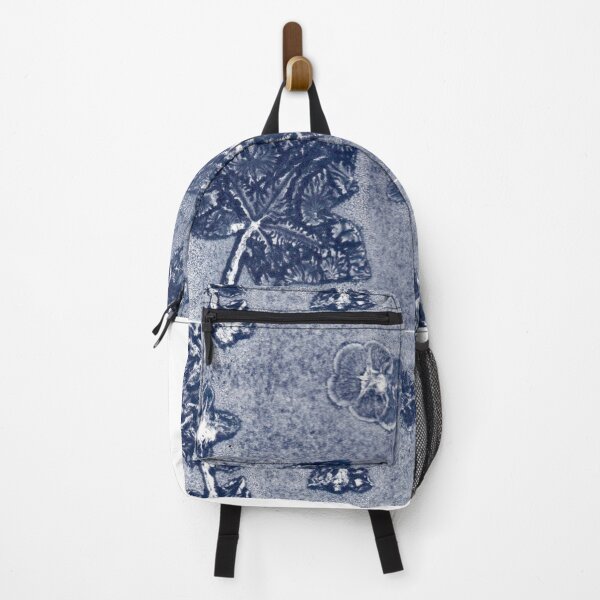 Item preview, Unedited Dark blue plant print designed and sold by cam-llaguno.