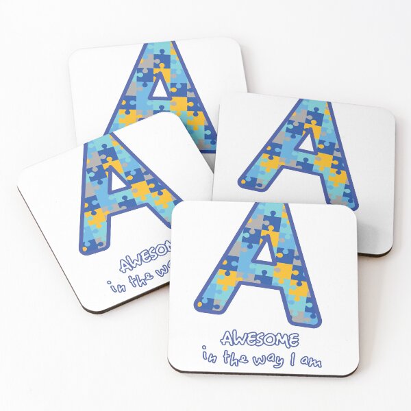 Item preview, World Autism Awareness, Awesome in the way I am, Different is beautiful. designed and sold by koonam.