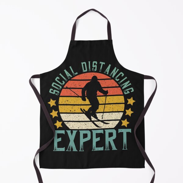 Item preview, Funny Ski Racer Social Distancing Expert designed and sold by DreamColor.