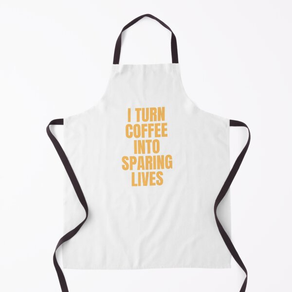 Item preview, I Turn Coffee Into Sparing Lives Perfect Gift for Coffee Lovers designed and sold by Nathalie Aynié.
