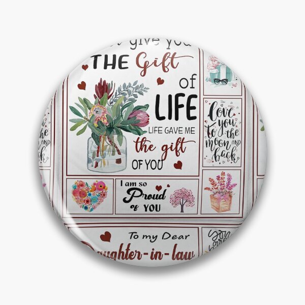 Item preview, Mom To Daughter In Law Gift Of Life Flower-gigapixel designed and sold by Fufufuru.