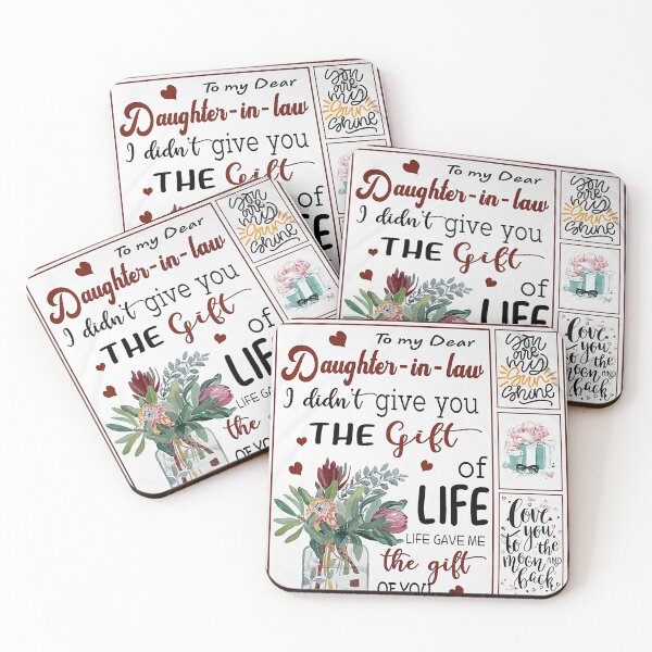 Item preview, Mom To Daughter In Law Gift Of Life Flower-gigapixel designed and sold by Fufufuru.