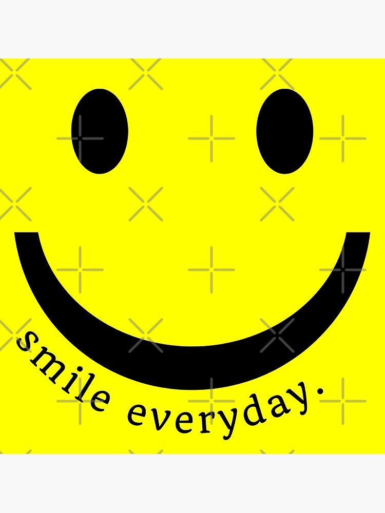 Sourire tous les jours Poster