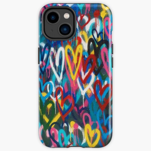Love Hearts Graffiti Banksy iPhone Tough Case