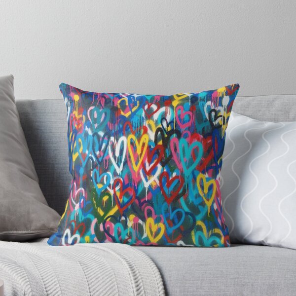 Item preview, Love Hearts Graffiti Banksy designed and sold by mikepa120.