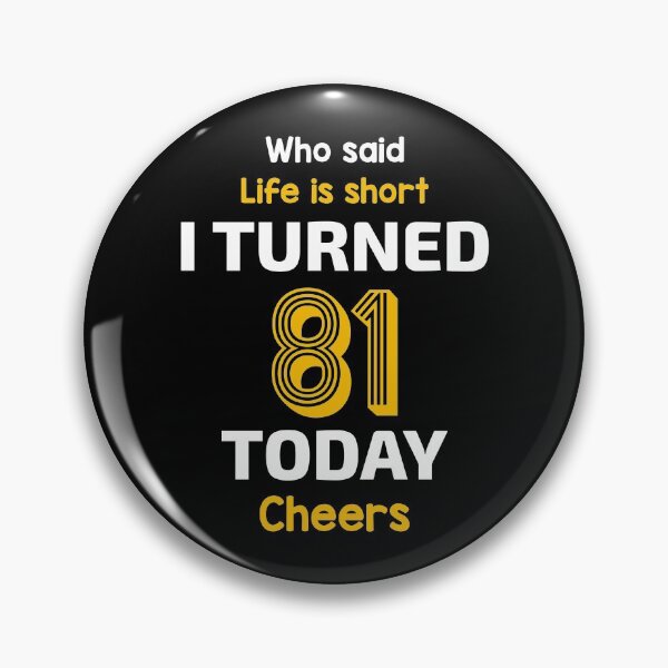 Item preview, 81st Birthday Funny designed and sold by MagicSpread.