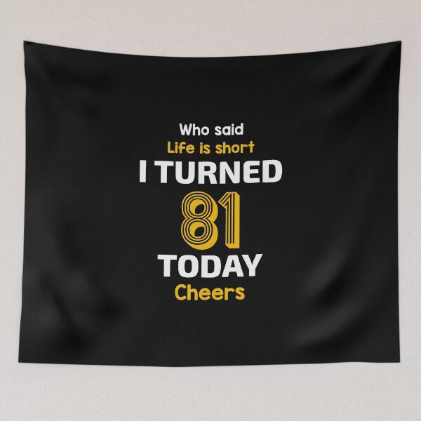 Item preview, 81st Birthday Funny designed and sold by MagicSpread.