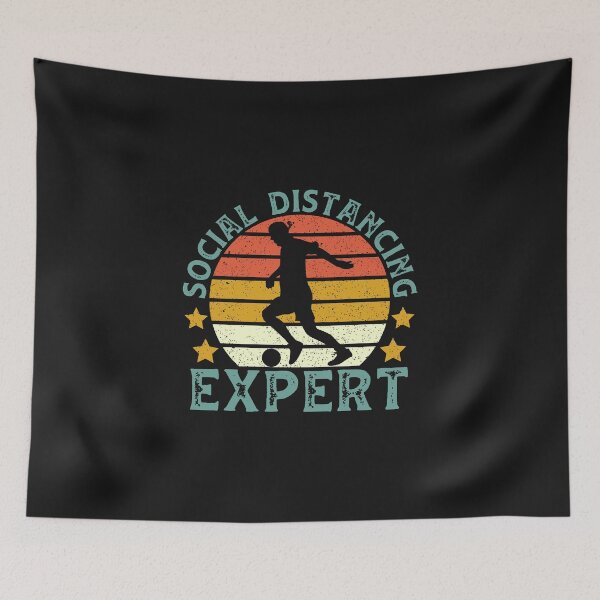 Item preview, Funny Soccer Social Distancing Expert designed and sold by DreamColor.