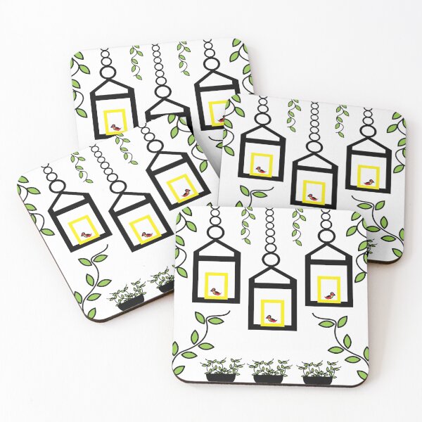 Item preview, Decorative Lantern Hanging Leaf Plant Pots  designed and sold by Nisha Prabhu.